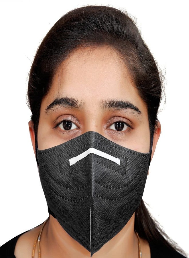 Dharm Enterprise Anti Pollution, Reusable and Washable,Non-woven Protective 5 Layer N95 face Mask for Men and Women. (30) - Image 2